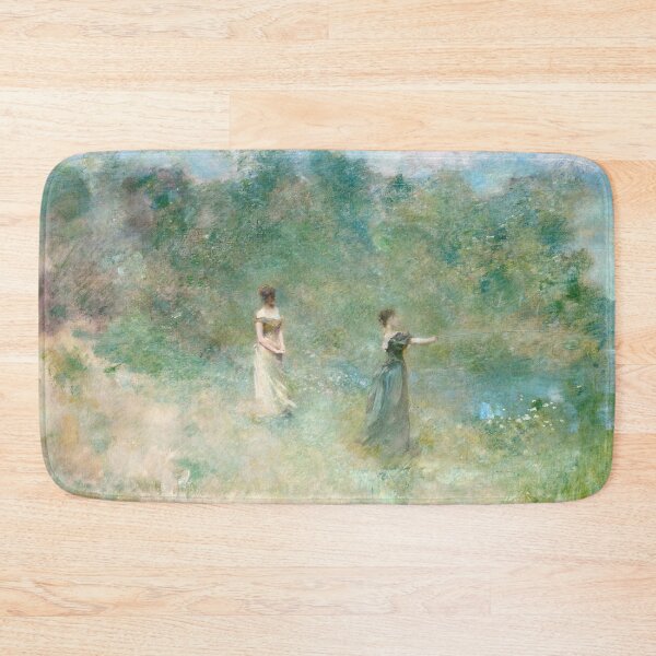 Item preview, Thomas Wilmer Dewing Summer 1890 American Tonalist Painting designed and sold by Under-TheTable.