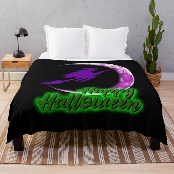 Item preview, Purple Witch on Broom designed and sold by TheEndDesign.