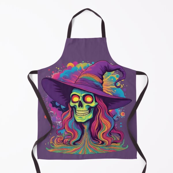 Item preview, Skull witch designed and sold by BreezifyDesignStudio.