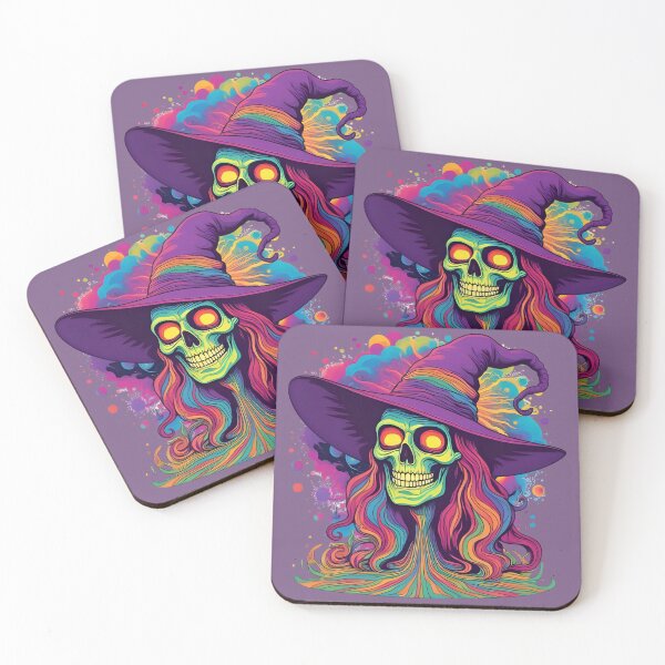 Item preview, Skull witch designed and sold by BreezifyDesignStudio.