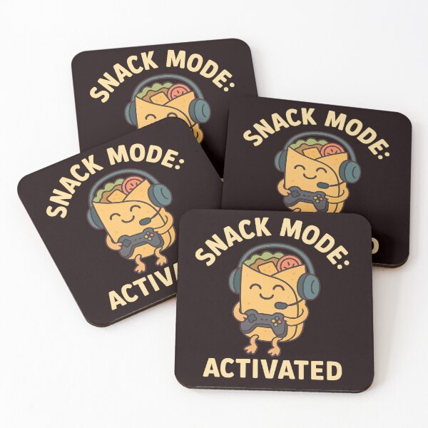 Item preview, Snack Mode: Activated – Cute Gamer Burrito designed and sold by Tadeusz1.