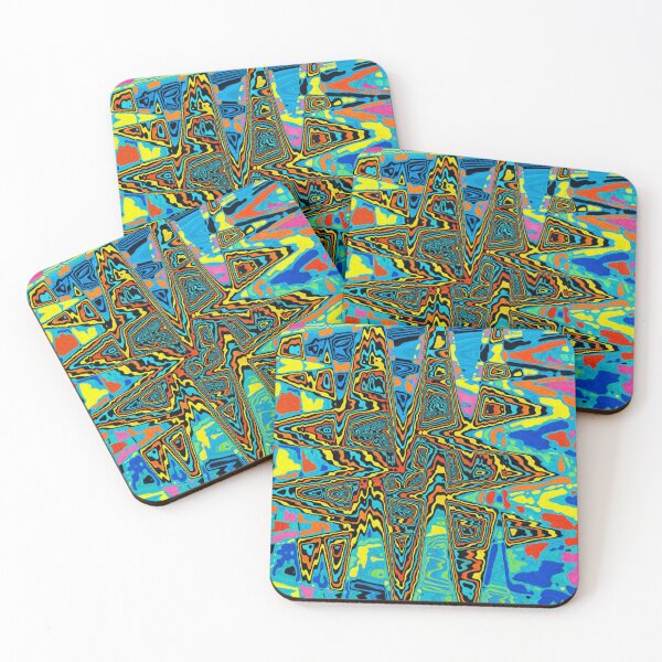 Item preview, Colorful, abstract, geometric artwork designed and sold by Sigtrix.