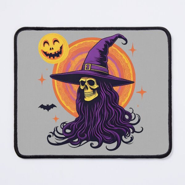 Item preview, Halloween Skull Witch designed and sold by BreezifyDesignStudio.