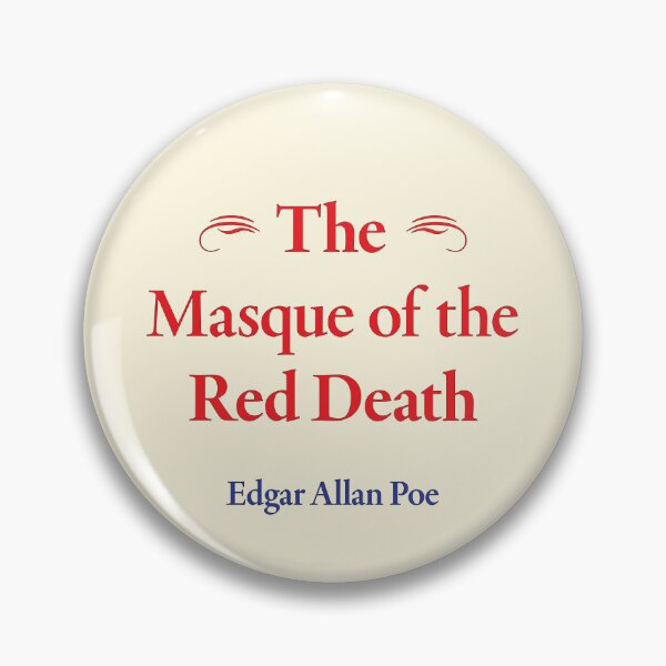 Item preview, Edgar Allen Poe, The Masque of the Red Death, Classic Literature designed and sold by CharlottePlaceArt.