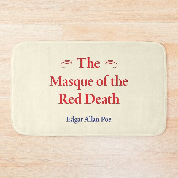 Item preview, Edgar Allen Poe, The Masque of the Red Death, Classic Literature designed and sold by CharlottePlaceArt.