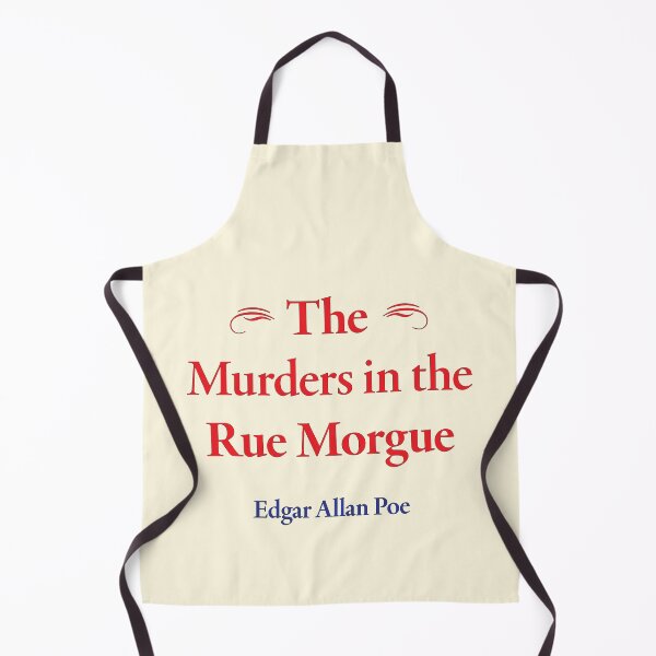Item preview, Edgar Allen Poe, The Murders in the Rue Morgue, Classic Literature designed and sold by CharlottePlaceArt.