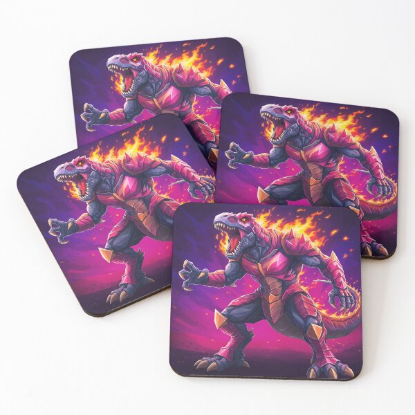 Item preview, T-Rex Fierce Fire Robot designed and sold by JonelleTshirts.