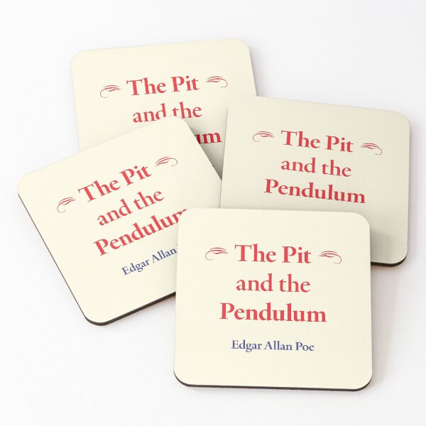Item preview, Edgar Allen Poe, The Pit and the Pendulum, Classic Literature designed and sold by CharlottePlaceArt.