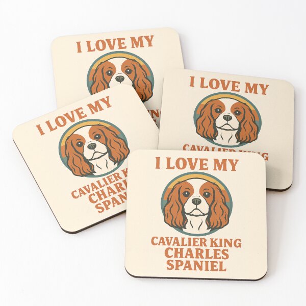 Item preview, Cavalier King Charles Spaniel designed and sold by TheWonkyEaselCo.