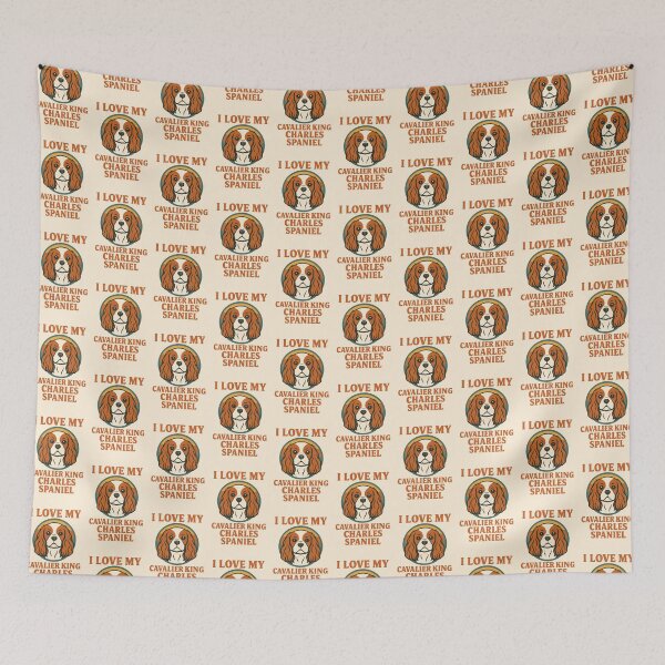 Item preview, Cavalier King Charles Spaniel designed and sold by TheWonkyEaselCo.