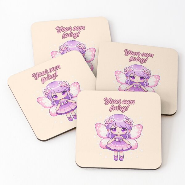 Item preview, Charming Fairy Surrounded by Hearts and Stars designed and sold by SplashTastic.
