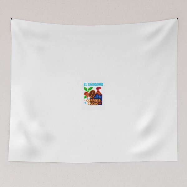 Item preview, El Salvador Culture – Neon Coffee, Cacao & Volcano Heritage Design designed and sold by Aucia.
