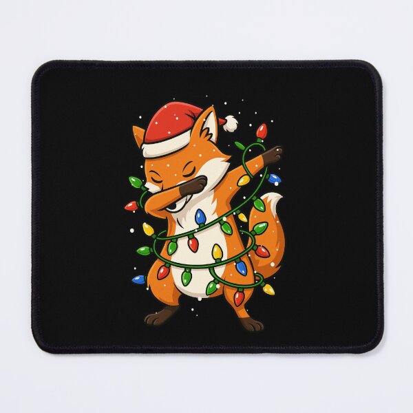 Item preview, Funny Fox Dabbing Merry Xmas Animal Lover Christmas Lights Boys Girls Kids designed and sold by rafaeltto.
