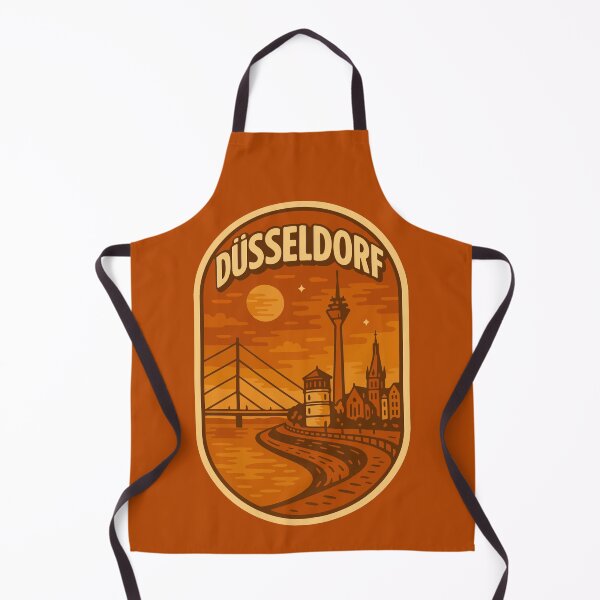 Artikelvorschau, Düsseldorf Reise-Souvenir-Aufkleber entworfen und verkauft von rogue-design.