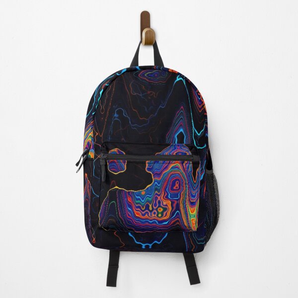 Item preview, Colorful, abstract, wavy line art designed and sold by Sigtrix.