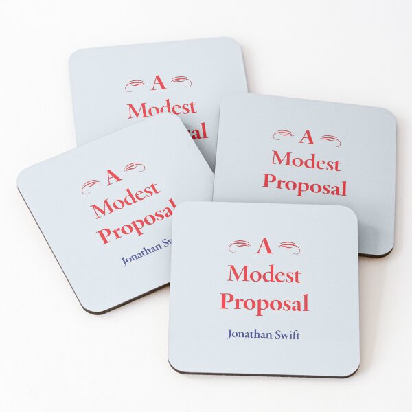 Item preview, Jonathan Swift, A Modest Proposal, Classic Literature designed and sold by CharlottePlaceArt.