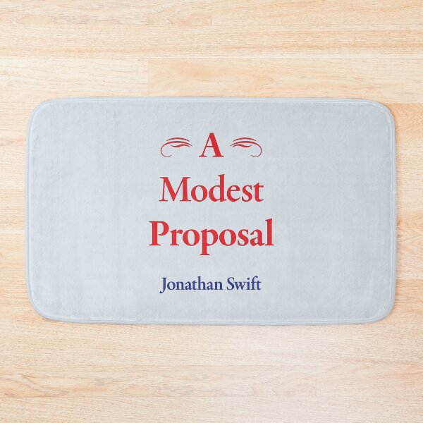 Item preview, Jonathan Swift, A Modest Proposal, Classic Literature designed and sold by CharlottePlaceArt.