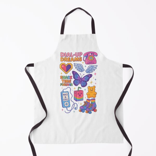 Item preview, Y2K Aesthetic Kidcore T-Shirt – Retro 2000s Graphic Tee with Pixel Art, Cute Butterfly, Roller Skates & Pastel Rainbow Vibes designed and sold by MindGlowArt.