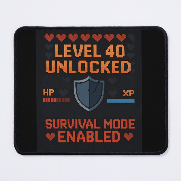 Item preview, 40th birthday – Survival Mode ON designed and sold by PictorGraf.