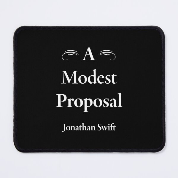Item preview, Jonathan Swift, A Modest Proposal, Classic Literature designed and sold by CharlottePlaceArt.