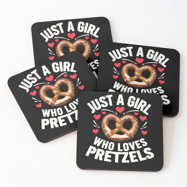 Item preview, Just A Girl Who Loves Pretzels Funny Soft Pretzel designed and sold by Sunset4Bones.