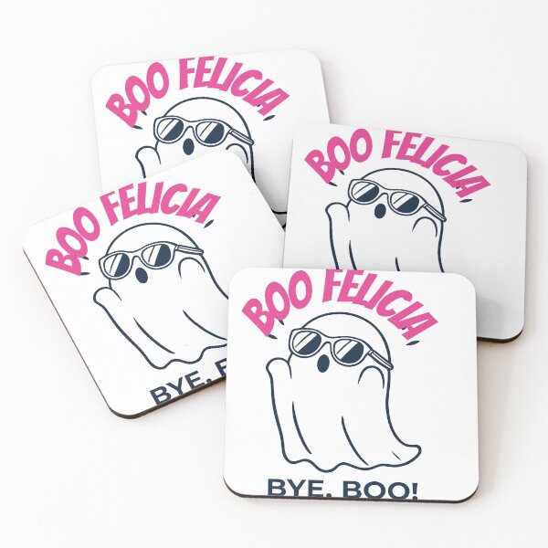 Item preview, Boo Felicia Halloween T-Shirt – Funny Ghost Sunglasses Spooky Season Tee designed and sold by Kayshies8120.