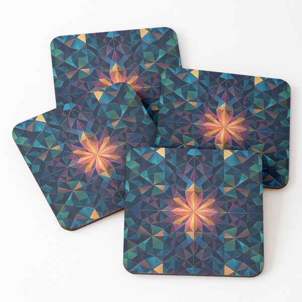 Item preview, Kaleidoscopic geometry in color designed and sold by Sigtrix.