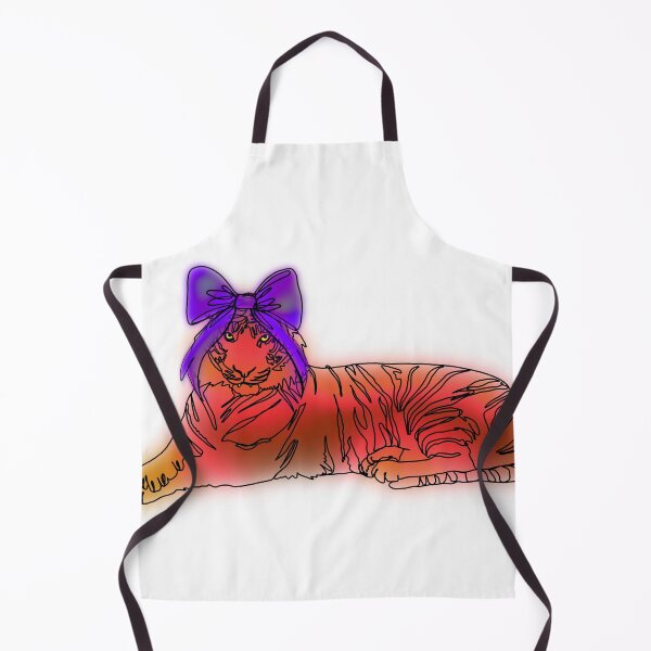Item preview, Maple the Tiger with purple Bow – animalzinhats designed and sold by Ashley’sAnimalz.