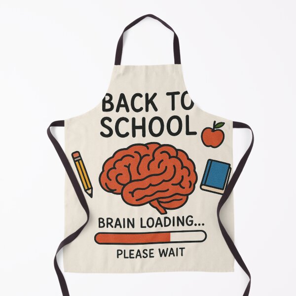 Item preview, back to school... brain is loading... designed and sold by MythoWorldddd.