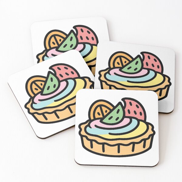 Item preview, Cute Fruit Tart designed and sold by DaisyWhimsy.
