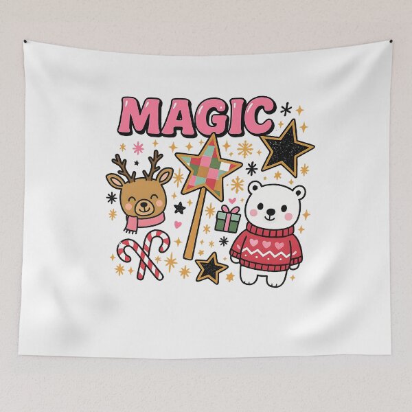 Item preview, Cute Christmas Magic designed and sold by Mohammadirwin.