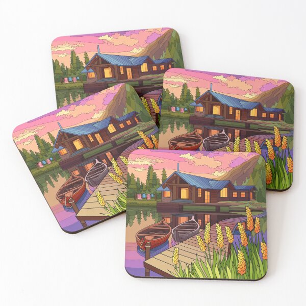 Item preview, Lakeside Sunset Retreat designed and sold by HSE1.