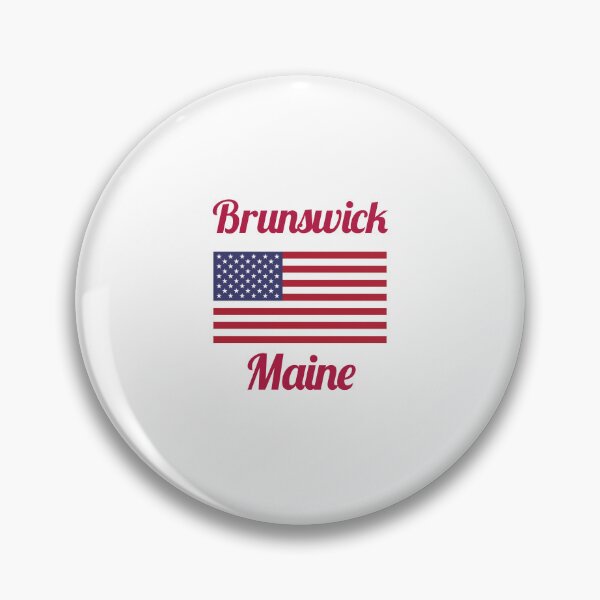 Item preview, Brunswick Maine - Stylish Prints, designed and sold by Fleetwood1994.