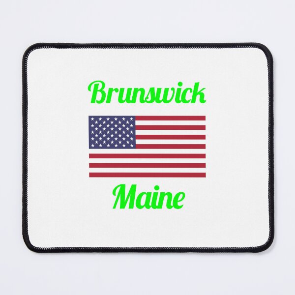 Item preview, Brunswick Maine - Stylish Prints, designed and sold by Fleetwood1994.