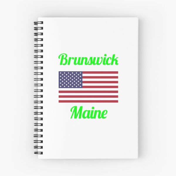 Item preview, Brunswick Maine - Stylish Prints, designed and sold by Fleetwood1994.
