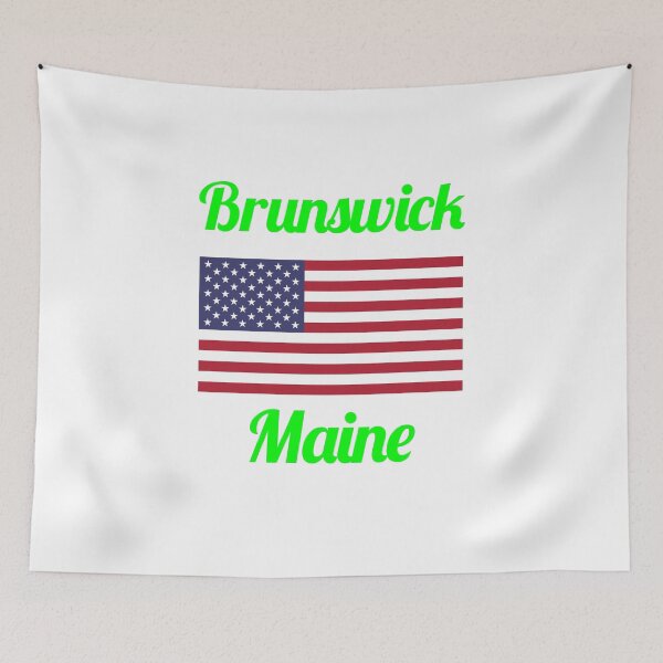 Item preview, Brunswick Maine - Stylish Prints, designed and sold by Fleetwood1994.