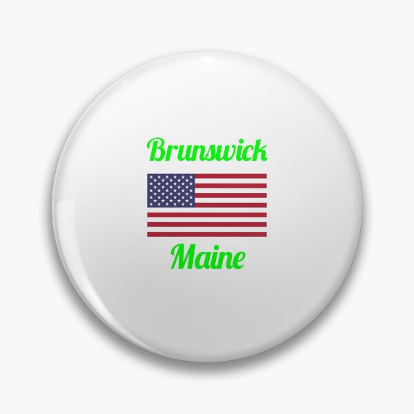 Item preview, Brunswick Maine - Stylish Prints, designed and sold by Fleetwood1994.