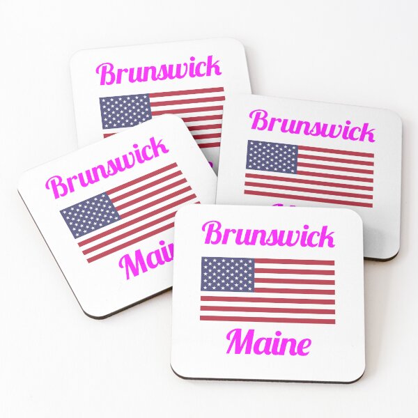 Item preview, Brunswick Maine - Stylish Prints, designed and sold by Fleetwood1994.
