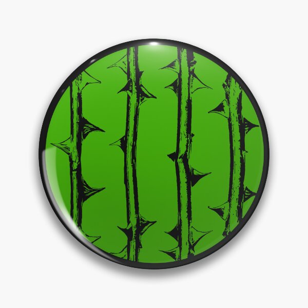 Item preview, Type O Negative Gothic Thorn Grunge Circle green designed and sold by LapinMagnetik.