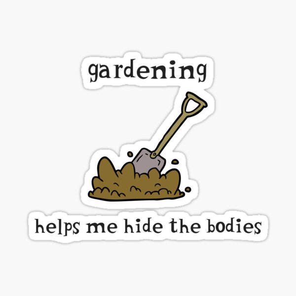 Gardening Sticker