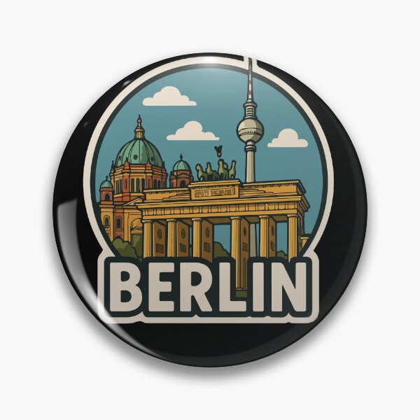 Item preview, Berlin Vintage Travel Sticker designed and sold by rogue-design.