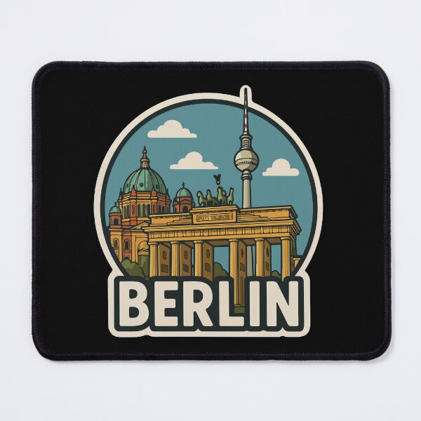 Item preview, Berlin Vintage Travel Sticker designed and sold by rogue-design.
