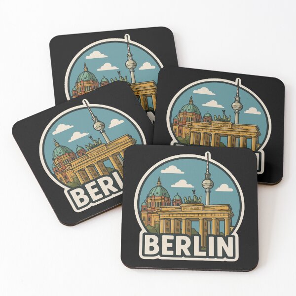 Item preview, Berlin Vintage Travel Sticker designed and sold by rogue-design.