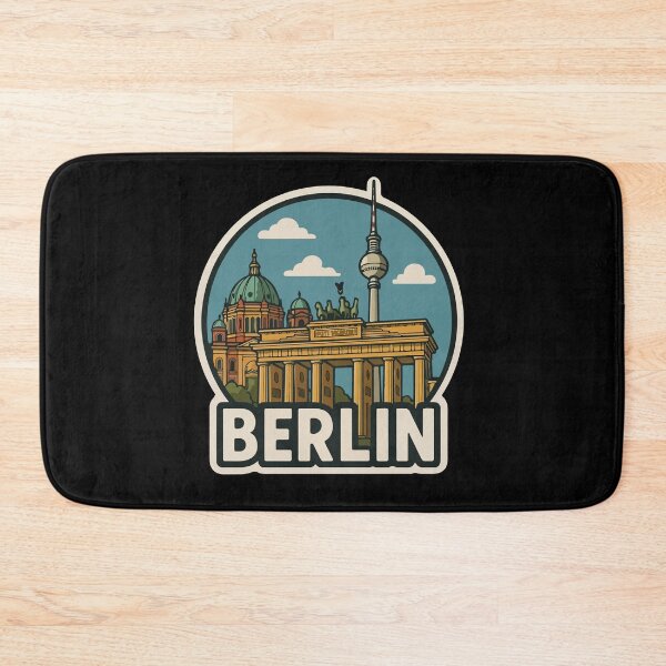 Item preview, Berlin Vintage Travel Sticker designed and sold by rogue-design.
