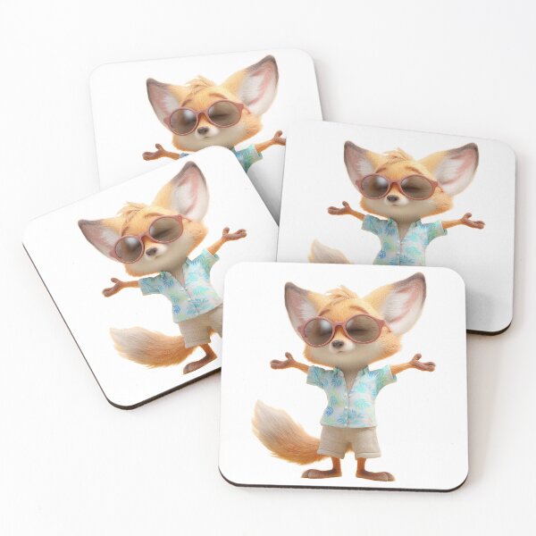 Item preview, Hipster Fox with Glasses designed and sold by GoxyVision.