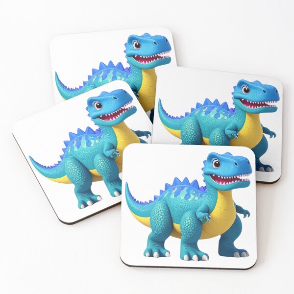 Item preview, Smiling Dinosaur Cartoon Character designed and sold by Nok-Thep.