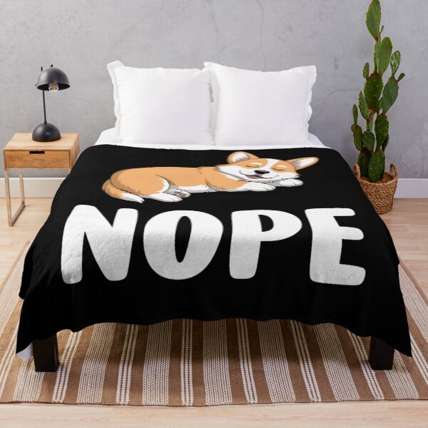 Item preview, Lazy Nope Corgi Lover designed and sold by Sunset4Bones.