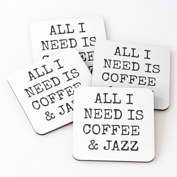 Item preview, All I need is coffee and jazz  designed and sold by Inspirationmotivation.