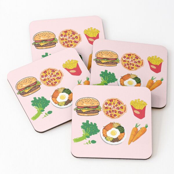 Item preview, Fast Food vs Healthy designed and sold by hiraum.