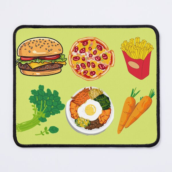 Item preview, Fast Food vs Healthy designed and sold by hiraum.